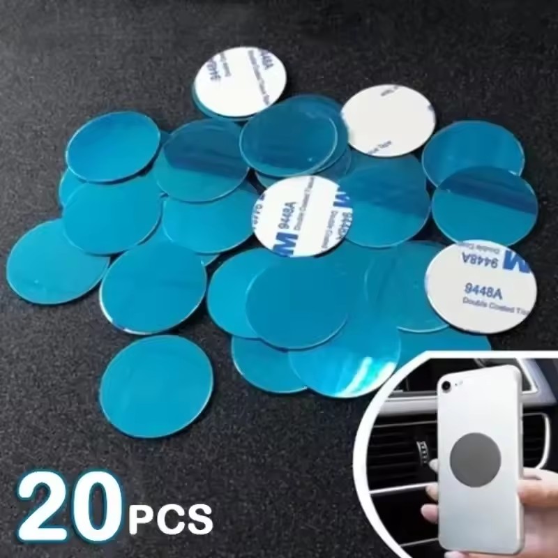 Phone Accessories Holder Car - 1/50Pcs Ultra Thin Metal Plate Stickers