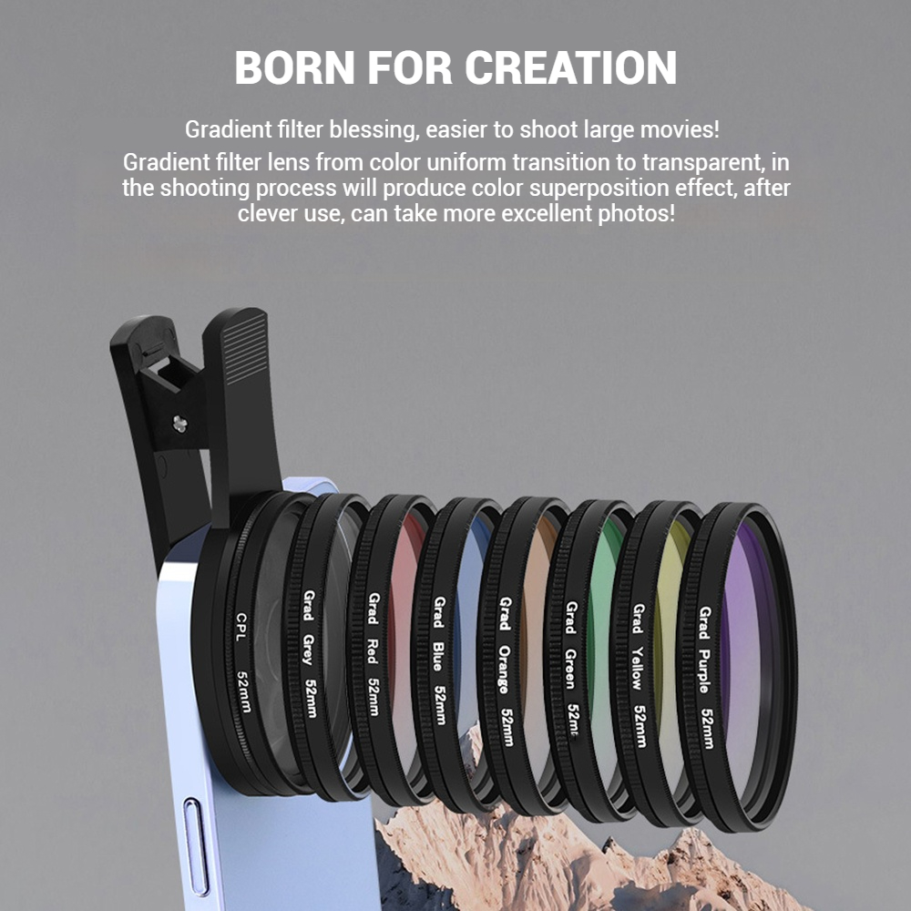 52MM Mobile Phone Lens Univers - Phone Accessories Useful 评论和价格