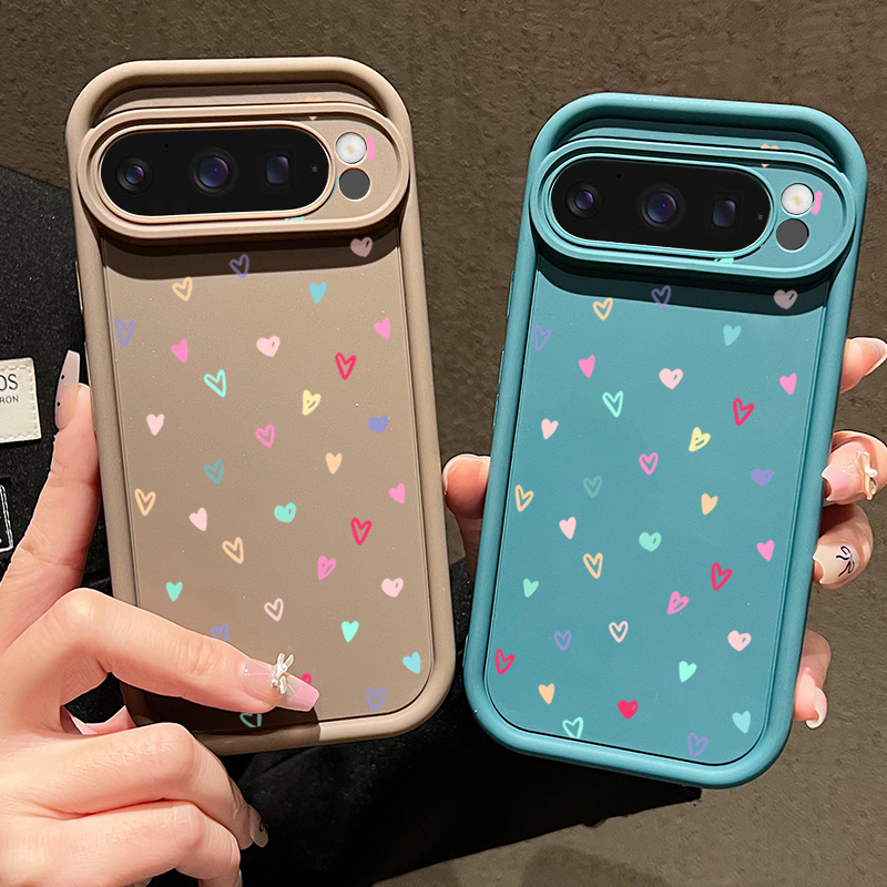 Colorful Little Hearts Soft Ca - Google Pixel 9 Pro 评论和价格