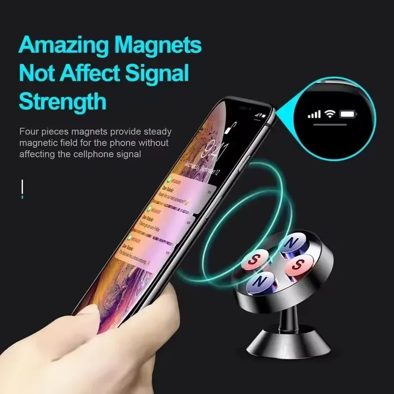 Magnetic Car Phone Holder Magn - Phone Accessories Holder Car 评论和价格