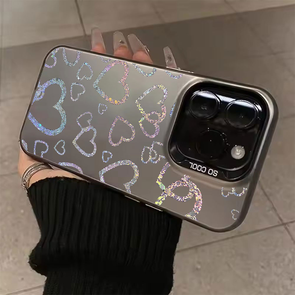 Colorful Heart Print Case For  - Apple Iphone 15 评论和价格