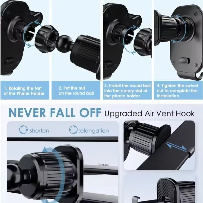 Universal Car Hook Base Phone  - Phone Accessories Holder Car 评论和价格