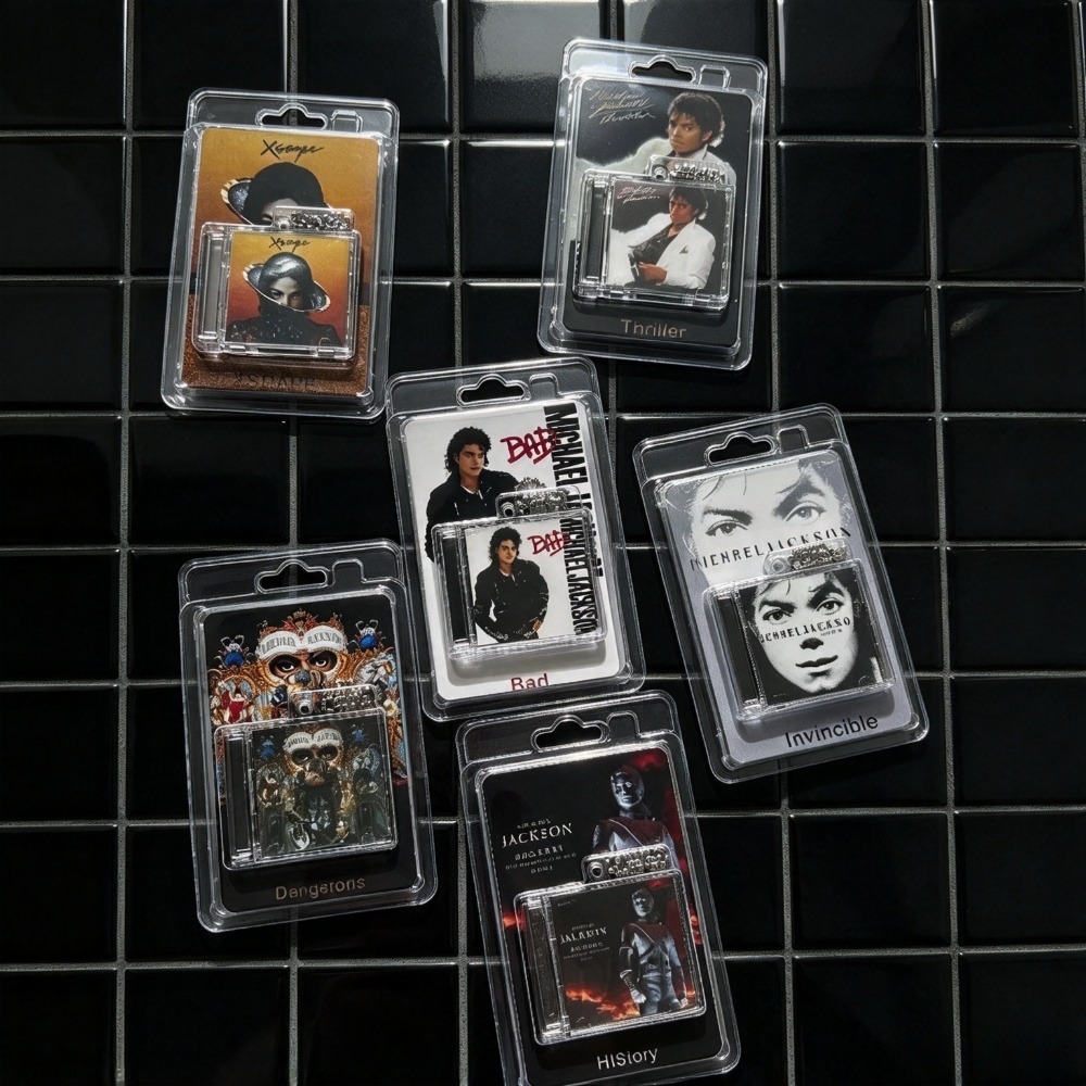 Mini CD Album Keychain Charms  - Phone Accessories Charms 评论和价格