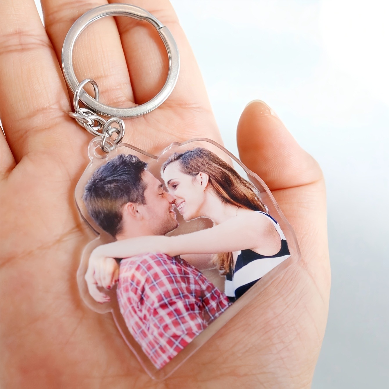 1 Custom Photo Acrylic Keychai - Phone Accessories Charms 评论和价格