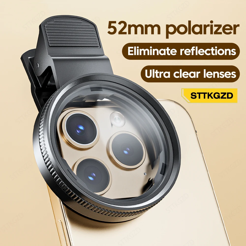 New 52mm CPL Mobile Phone Lens - Phone Accessories Useful 评论和价格