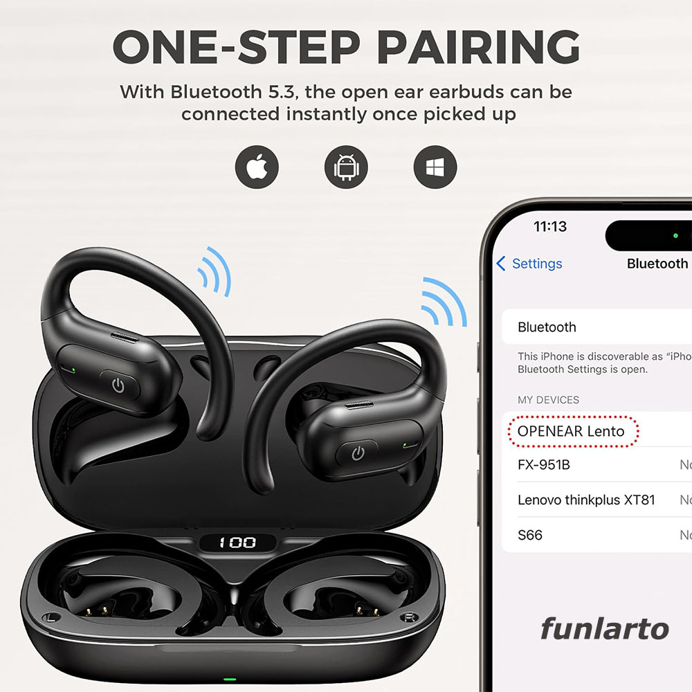Open-Ear Wireless Running Head - Phone Accessories Amazon 评论和价格